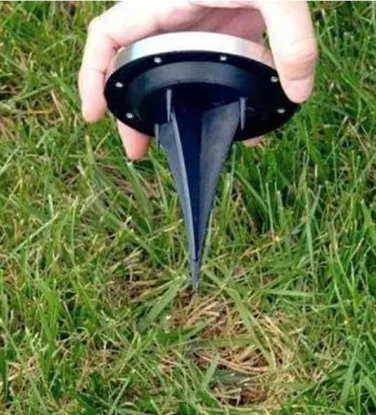 Садовые светильники-Набор уличных фонарей на солнечных батареях- 4 шт