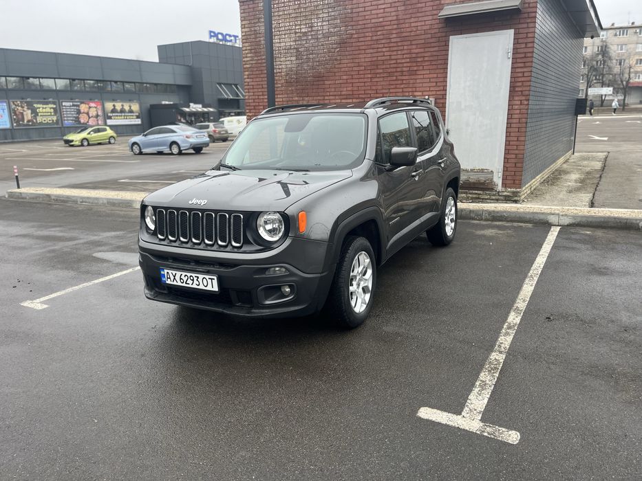 Авто Джип Ренегат Jeep Renegade 2,4, автомат 9 ступ., повний привід.