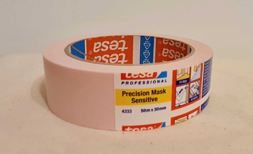 Taśma malarska TESA PRECISION MASK SENSITIVE do delikatnych powierzch.