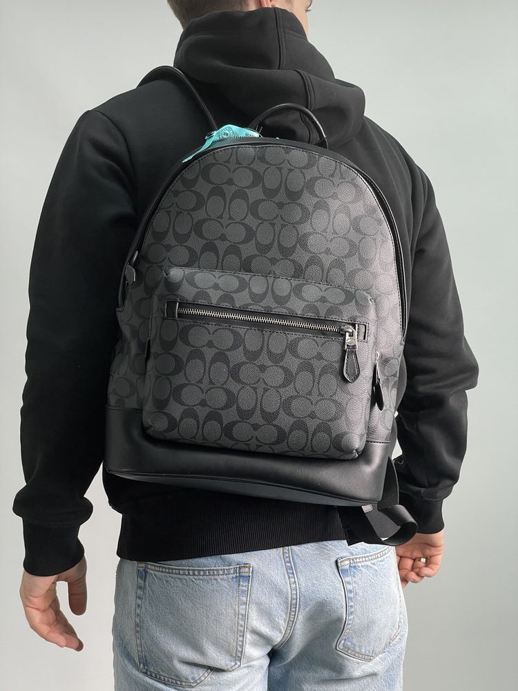 Мужская сумка Coach чоловіча сумка рюкзак для подорожей поїздок залу