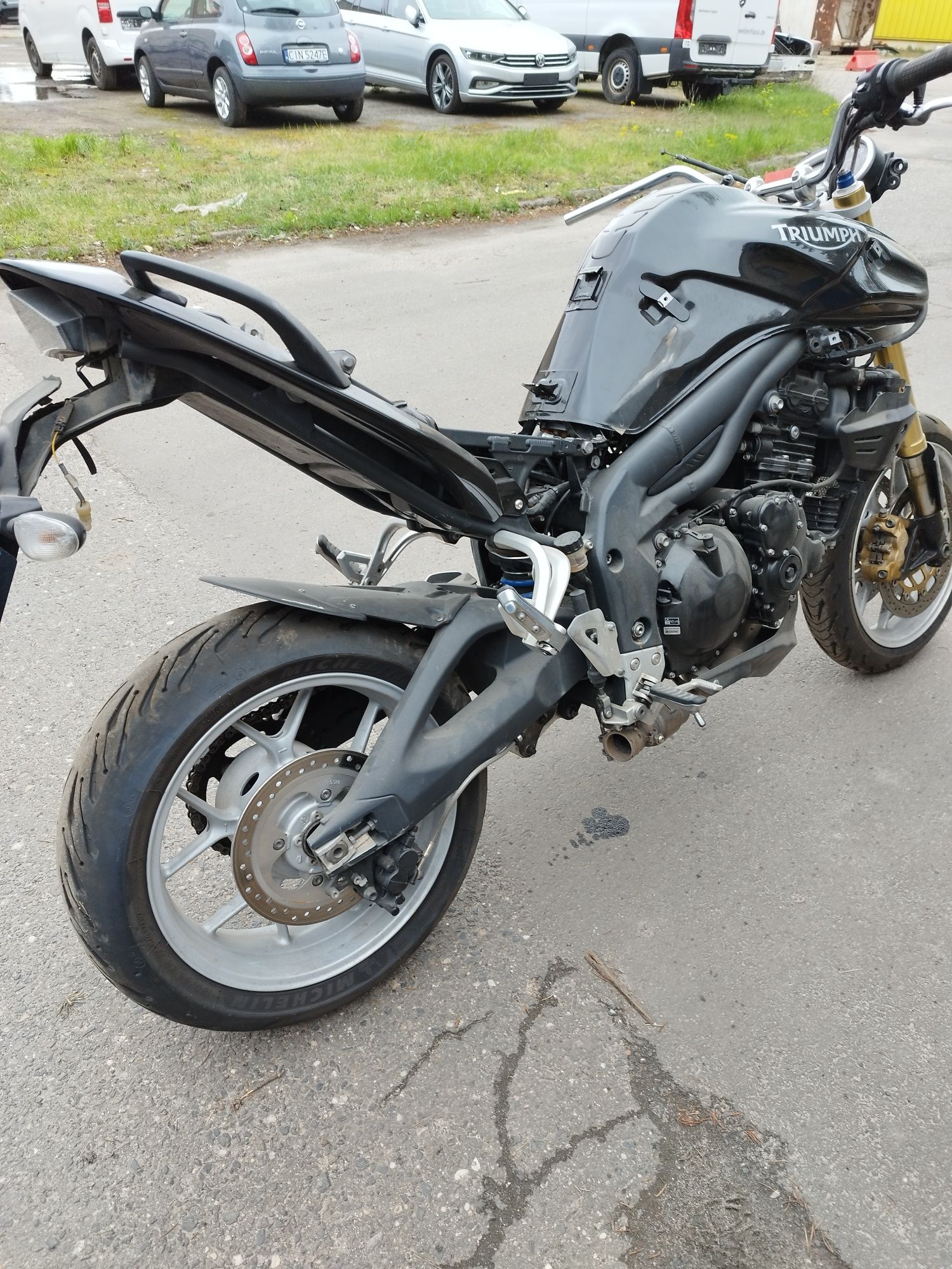 Triumph Tiger 1050 sprowadzony,niekompletny