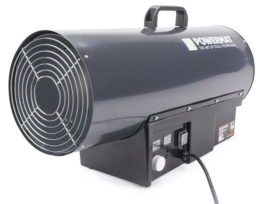 POWERMAT Nagrzewnica Gazowa Dmuchawa Termostat 65kw Lcd PM1028