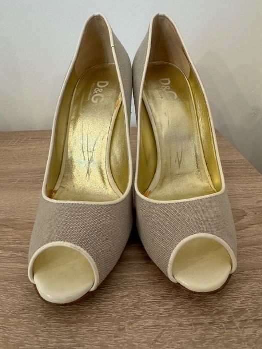 Czółenka obcasy Dolce&Gabbana D&G