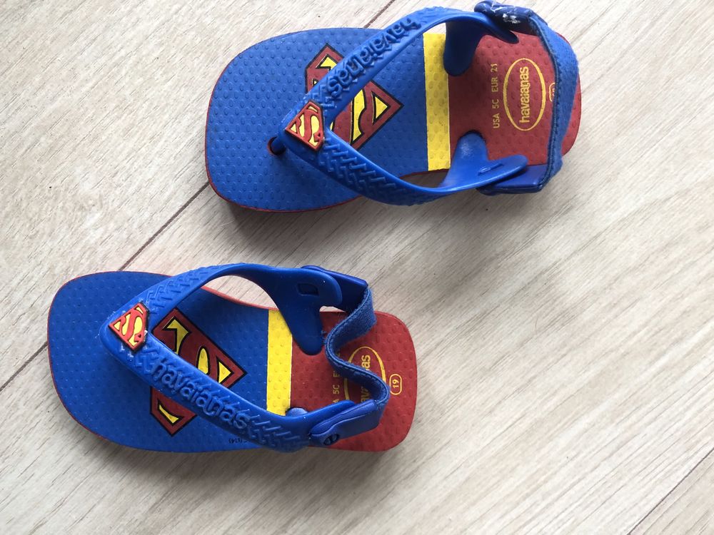 Супермен, в‘єтнамки, сандалі для хлопчика