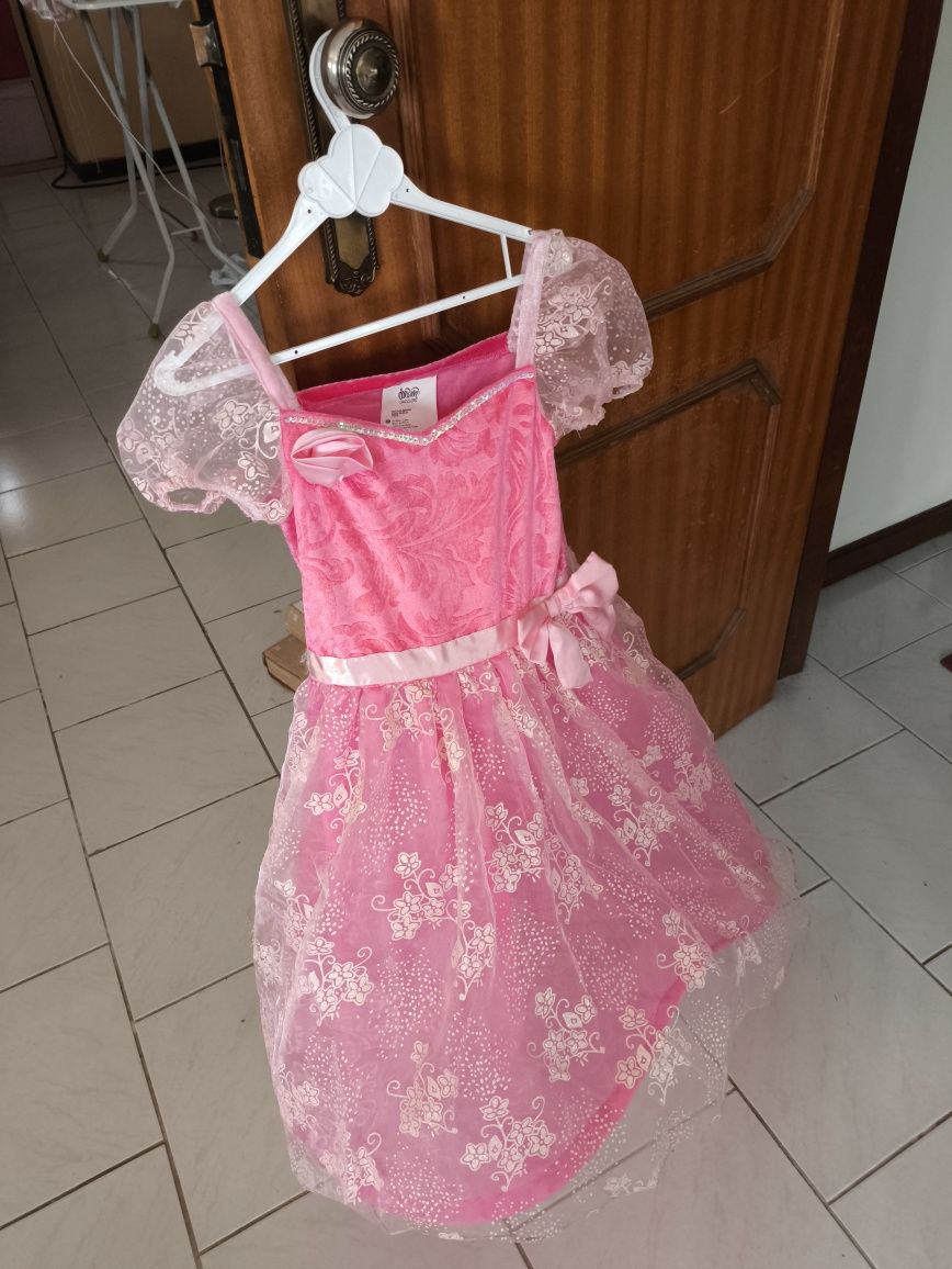 Vestido de Princesa 3-6 anos