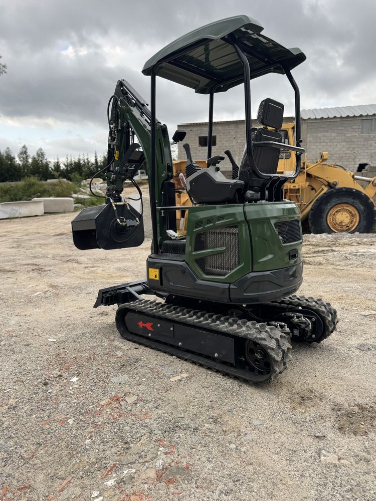 Mini escavadora giratoria 2ton