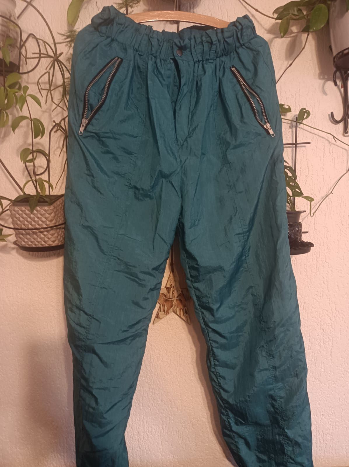Vintage spodnie narciarskie ocieplane 40/42