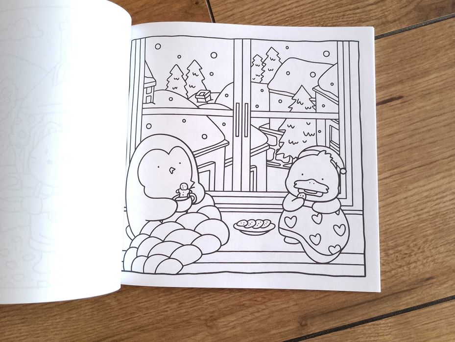 Cozy Cuties Coloring Book, kolorowanka antystresowa