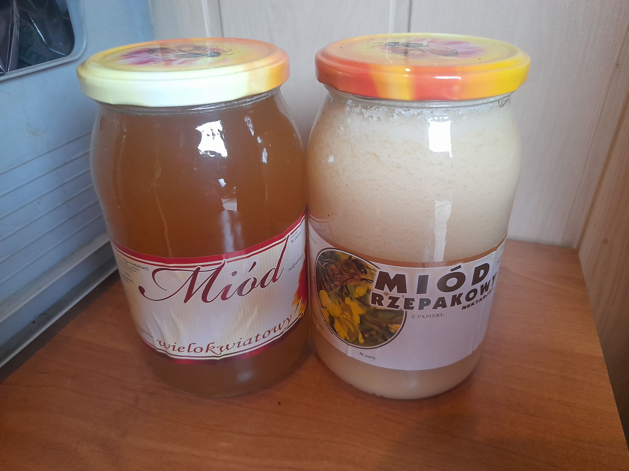 Miód wielokwiatowy I rzepakowy