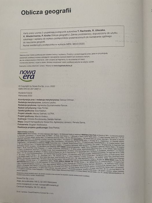 Oblicza geografii 2 karty pracy ucznia