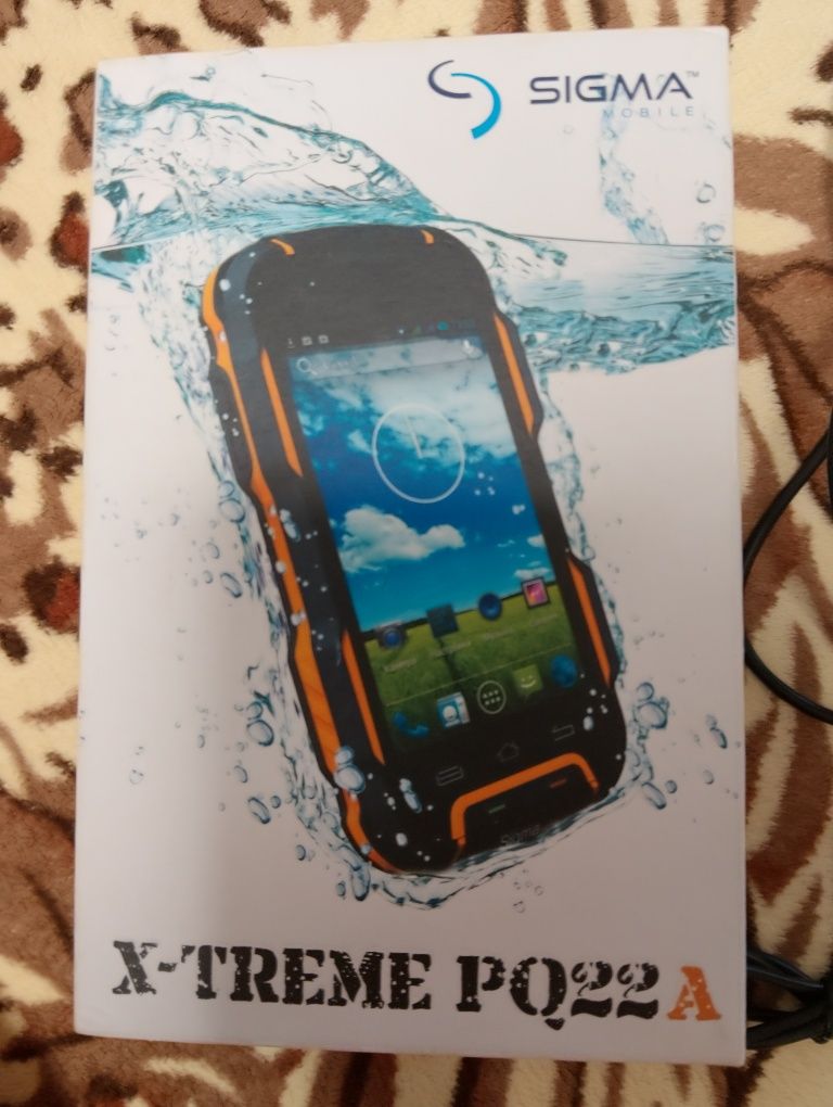 Мобільний телефон Sigma mobile X-treme PQ22A Black-Orange (4500mAh)