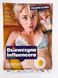 Dziewczyna influencera / Polski plakat kinowy