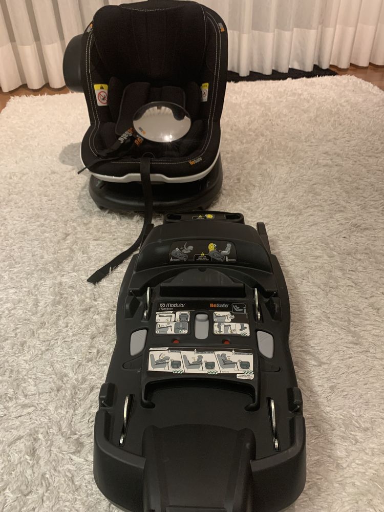 Cadeira be safe + isofix