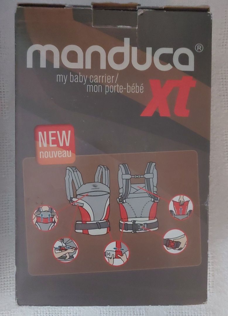 Manduca XT nosidło grey/ocean