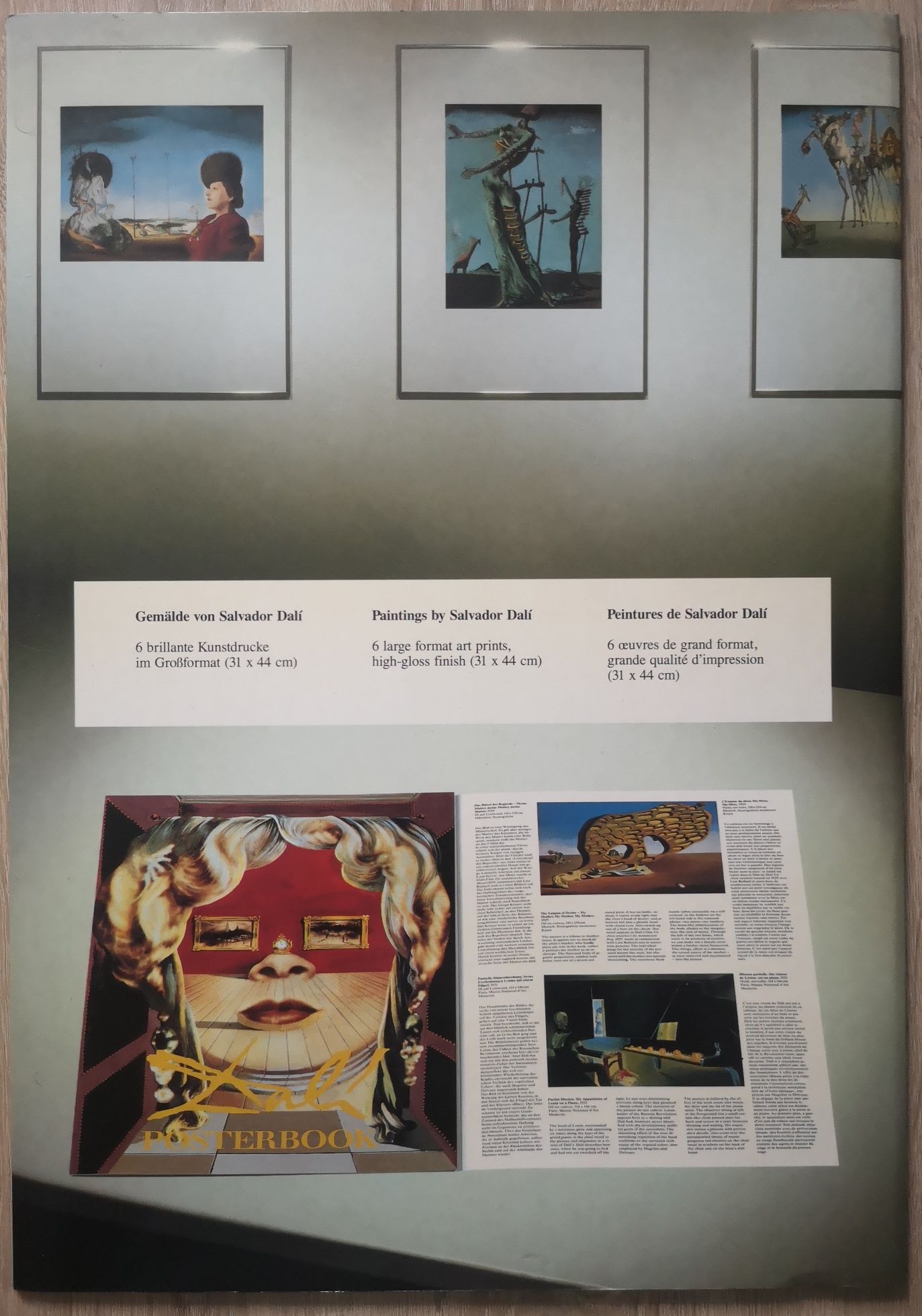 Salvador Dali - Posterbook