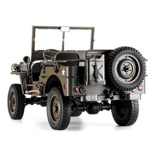 ROCHOBBY 4X4 JEEP WILLYS 1941 MB MILTARY SCALER 1/6