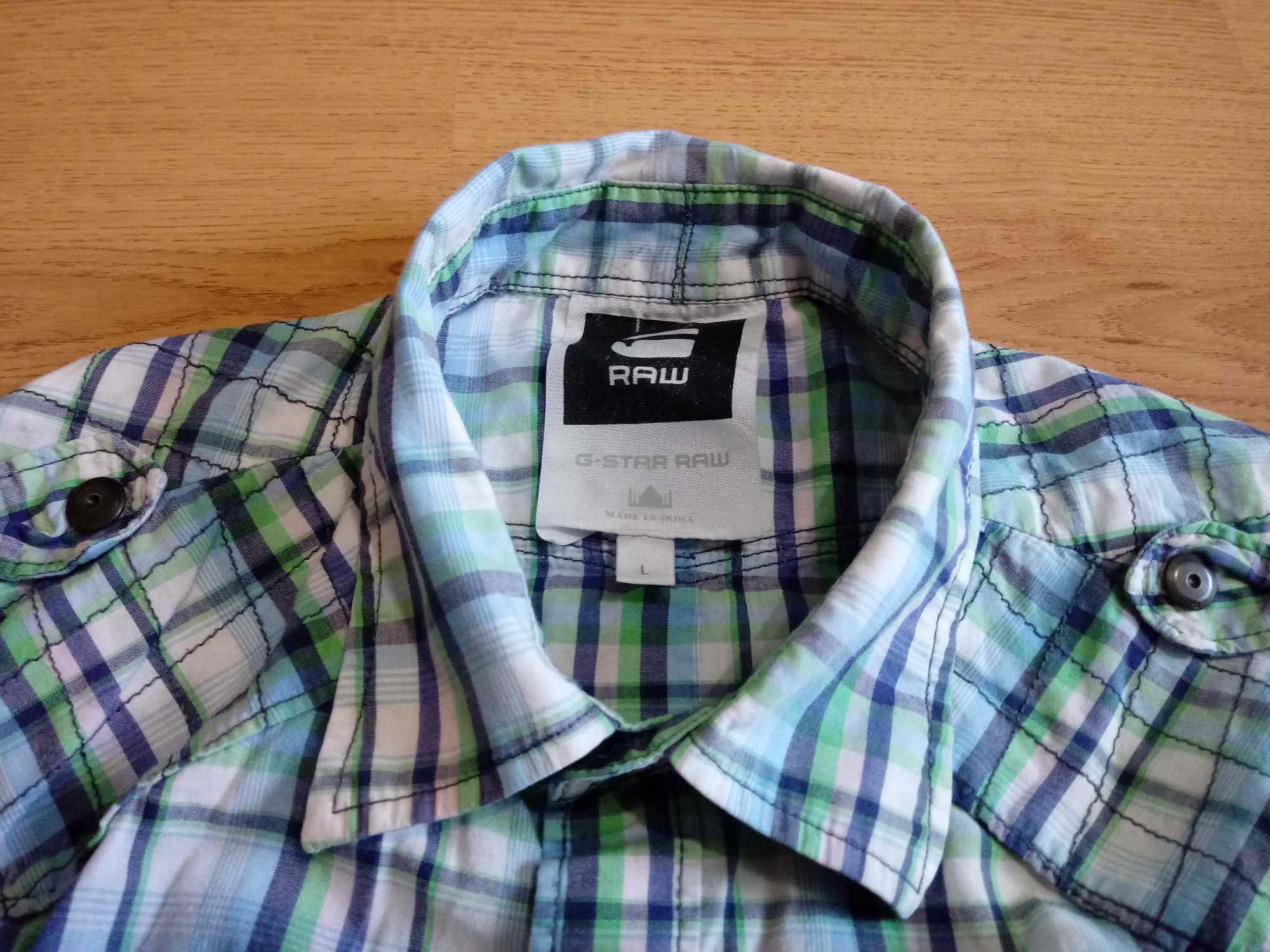 G-Star Raw New Chuck Shirt S/S koszula krótki rękaw L