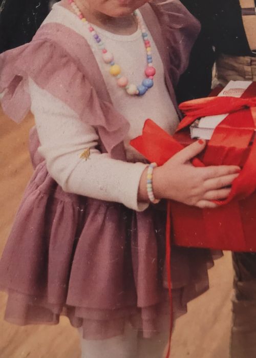 Oryginalna spódniczka na szelkach tiulowa Bellarco