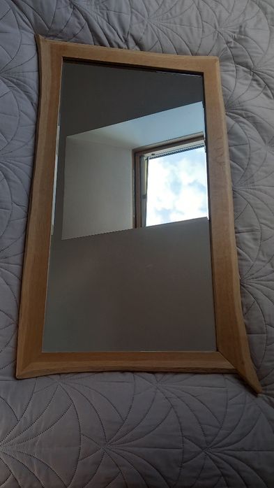 Lustro w oprawie dębowej