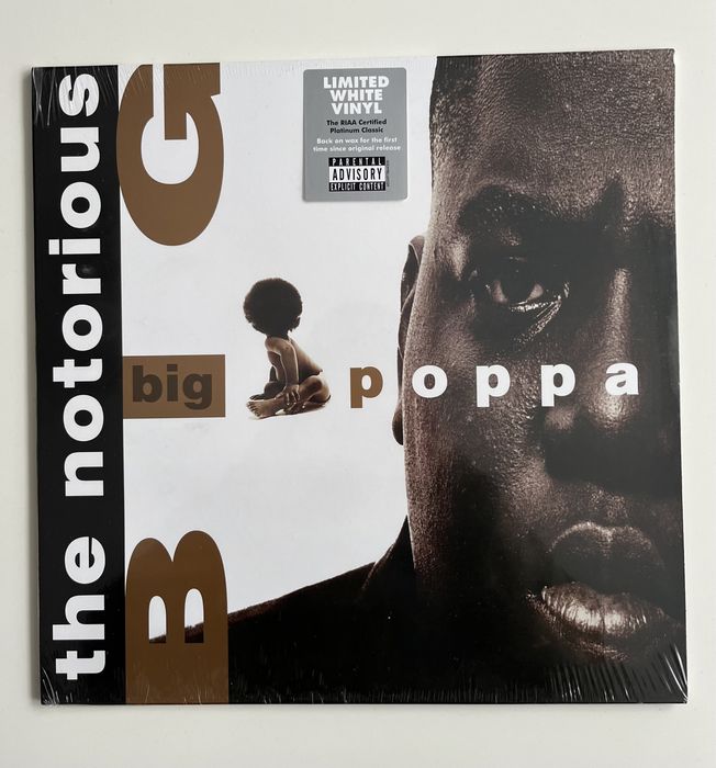 Winyl Notorious B.I.G Big poppa biały white lp biggie płyta winylowa