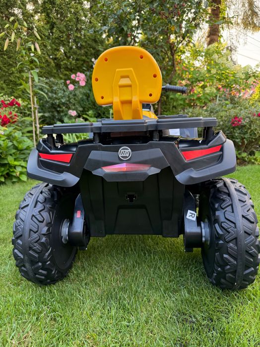 Quad elektryczny dla dziecka 24V z pługiem