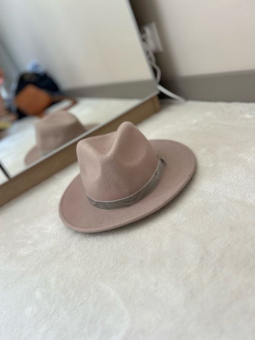 Kapelusz fedora klasyczny wełna 100% ponadczasowy uniwersalny