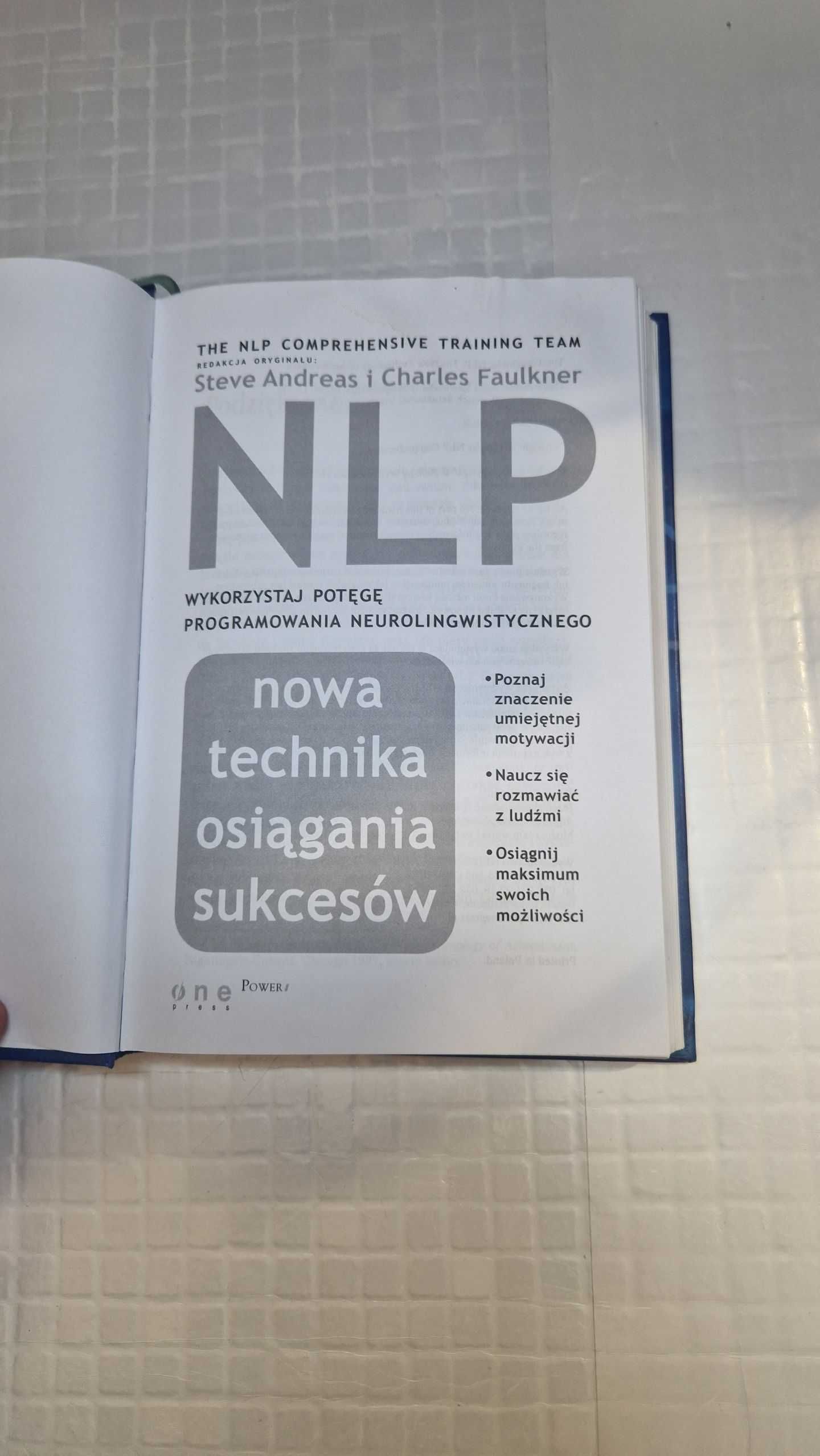 NLP Neurolimgwistyczne programowanie S. Andreas Ch.. Faulkner