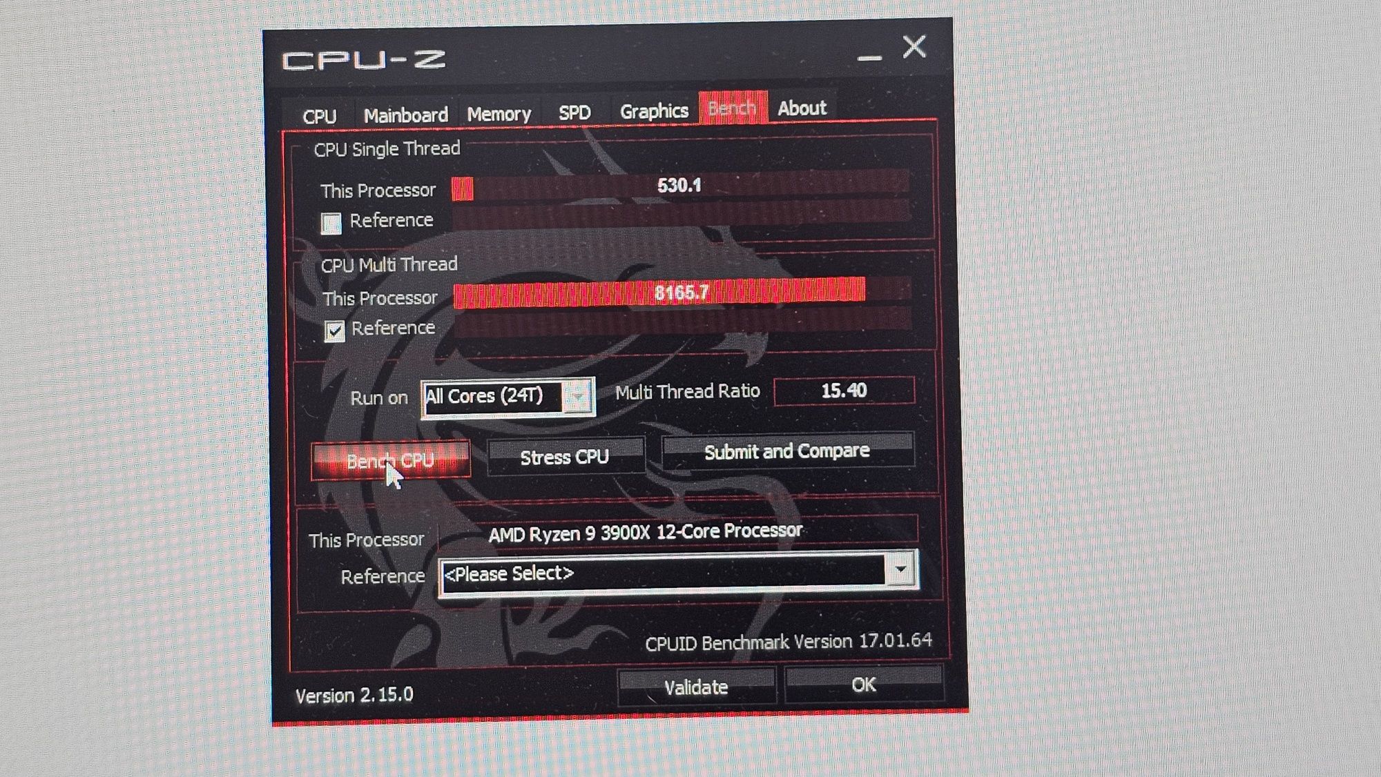 Комплект AMD Ryzen 9 3900X 12C/24T + MSI X370 SLI Plus