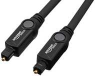 Kabel Przewód Optyczny audio AmazonBasics  m czarny cyfrowy