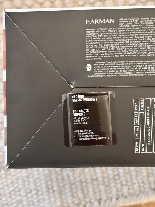 Głosnik bezprzewodowy JBL CHARGE6
