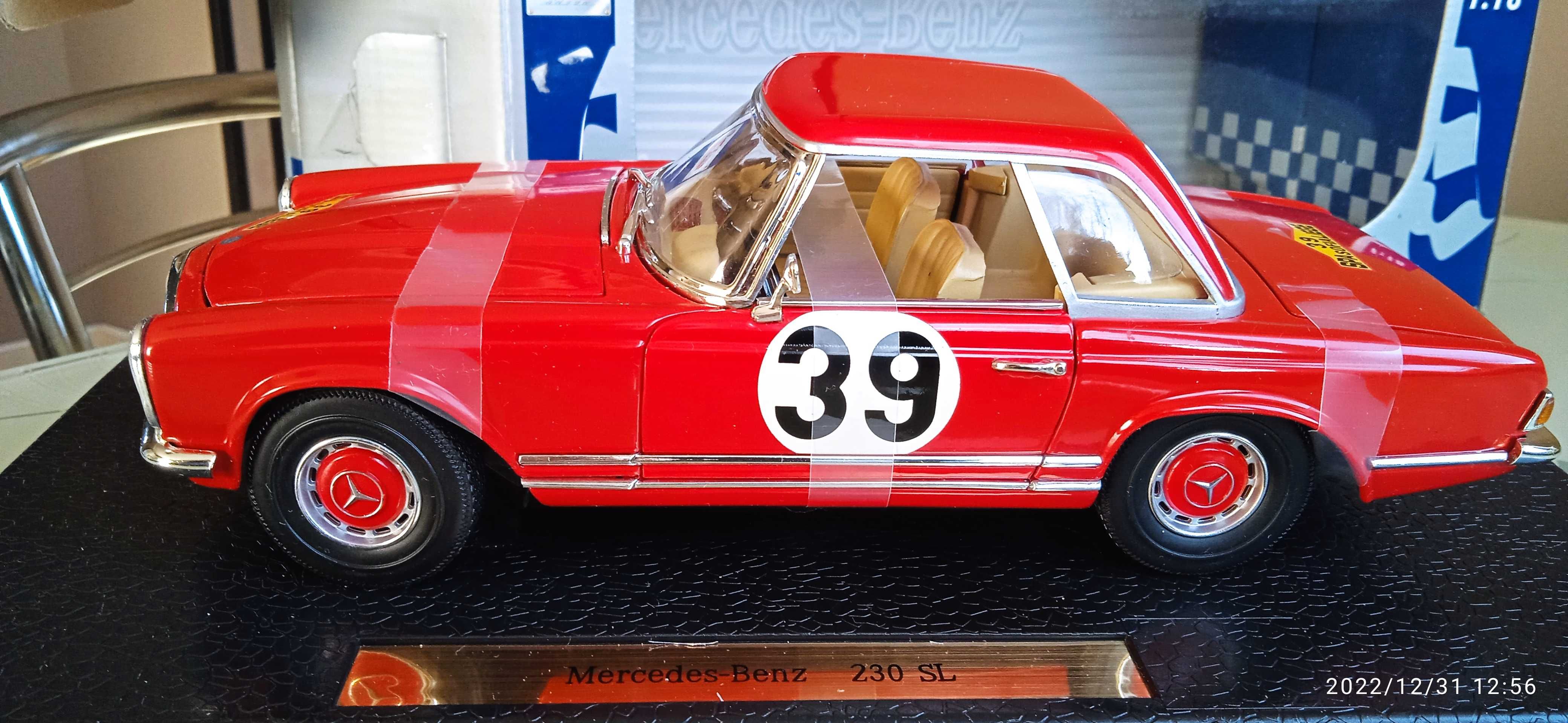 модель 1.18 Mercedes Benz 230 SL Rallye Anson