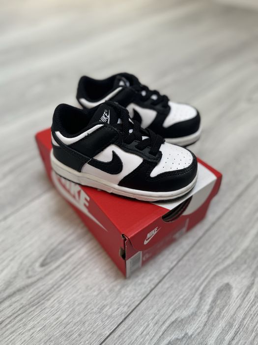 Sapatilhas nike panda dunk low para bebe