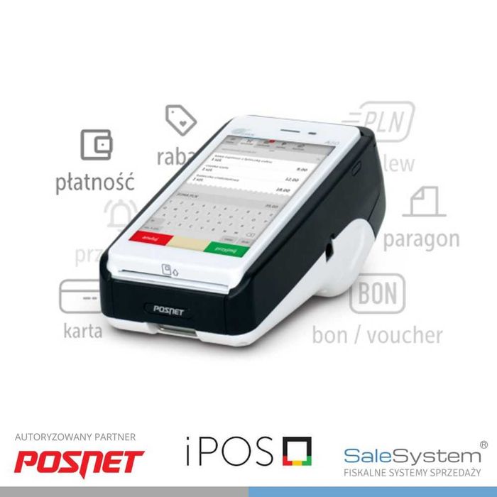 Kasoterminal POSNET POSPAY Kasa fiskalna i terminal płatniczy