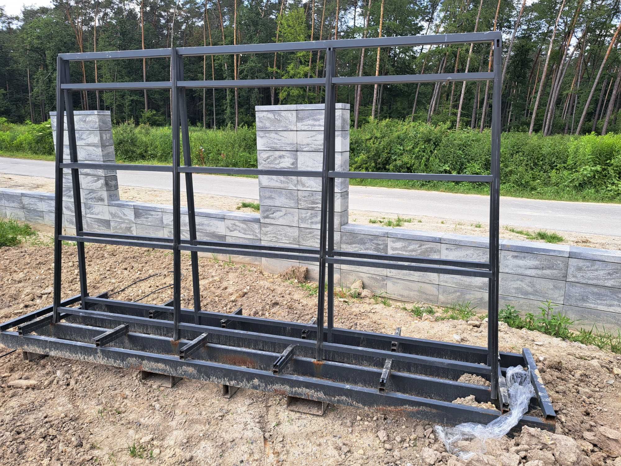 Stojak na okna,płyty wielkoformatowe