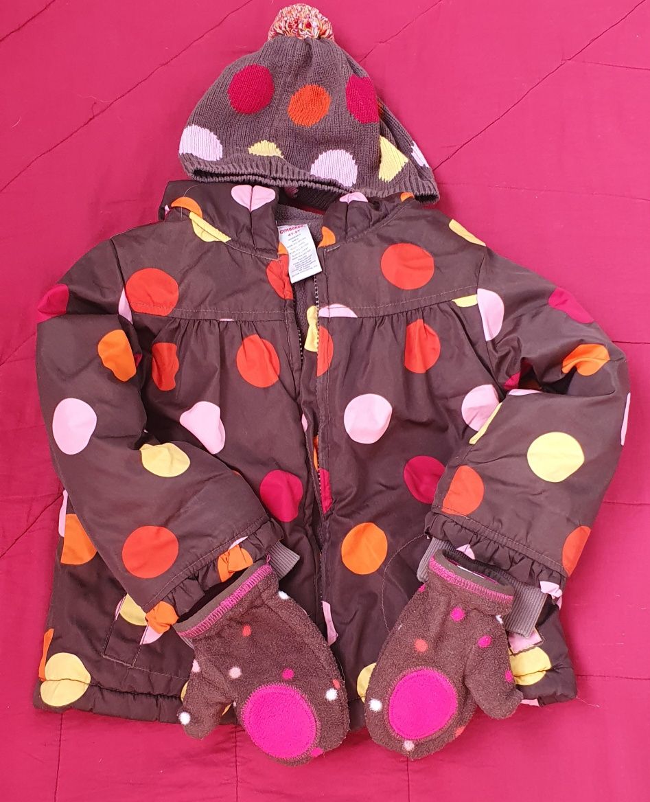Зимова куртка - набір для дівчинки Gymboree. 4 -5 років.
