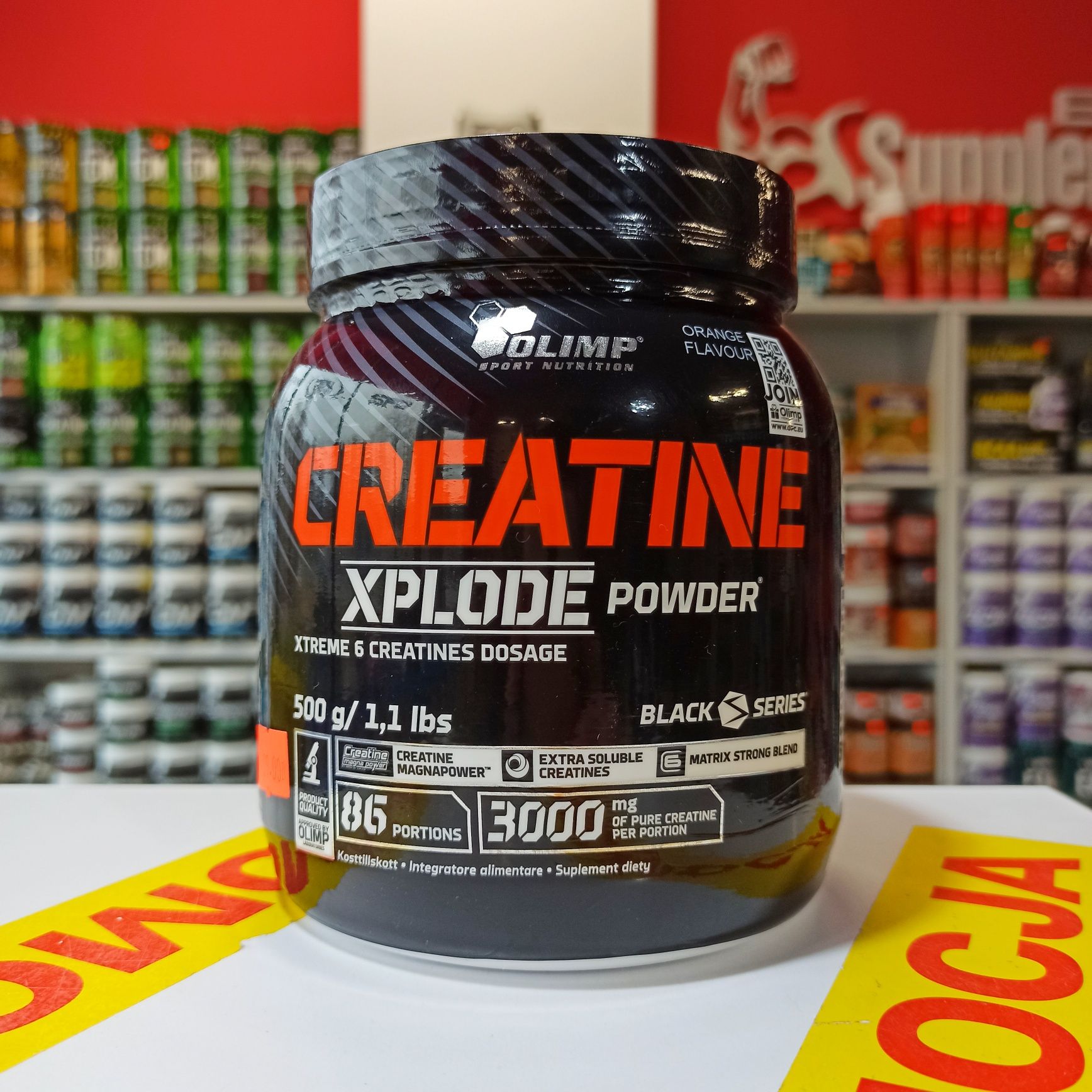 Olimp Creatine XPlode 500g Miks Kreatynowy, Kreatyna, Stack Kreatynowy