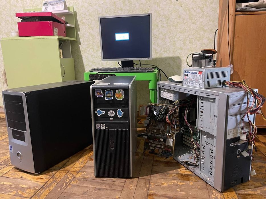 4 Компьютера одним лотом