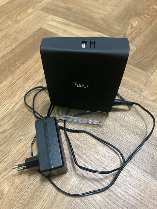 Бездротовий маршрутизатор (роутер) Mikrotik hAP ас2 2,4 ГГц / 5 ГГЦ