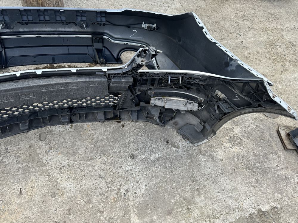 Бампера і пороги Mercedes W204 C-klass AMG рестайл