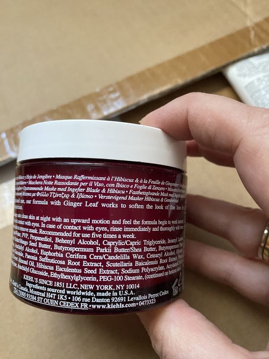 Kiehls Ujędrniająca maska na noc