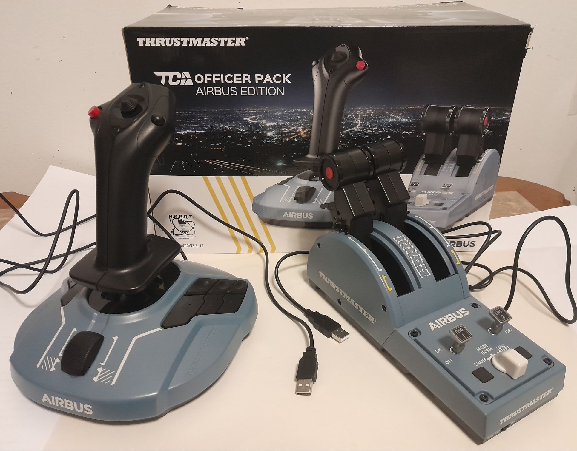 VENDO OU TROCO Joystick Thrustmaster TCA Airbus Edition Package