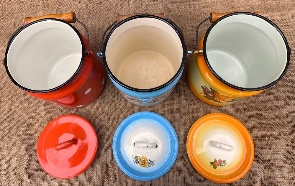 Бидончик эмалированный 3 л. СССР