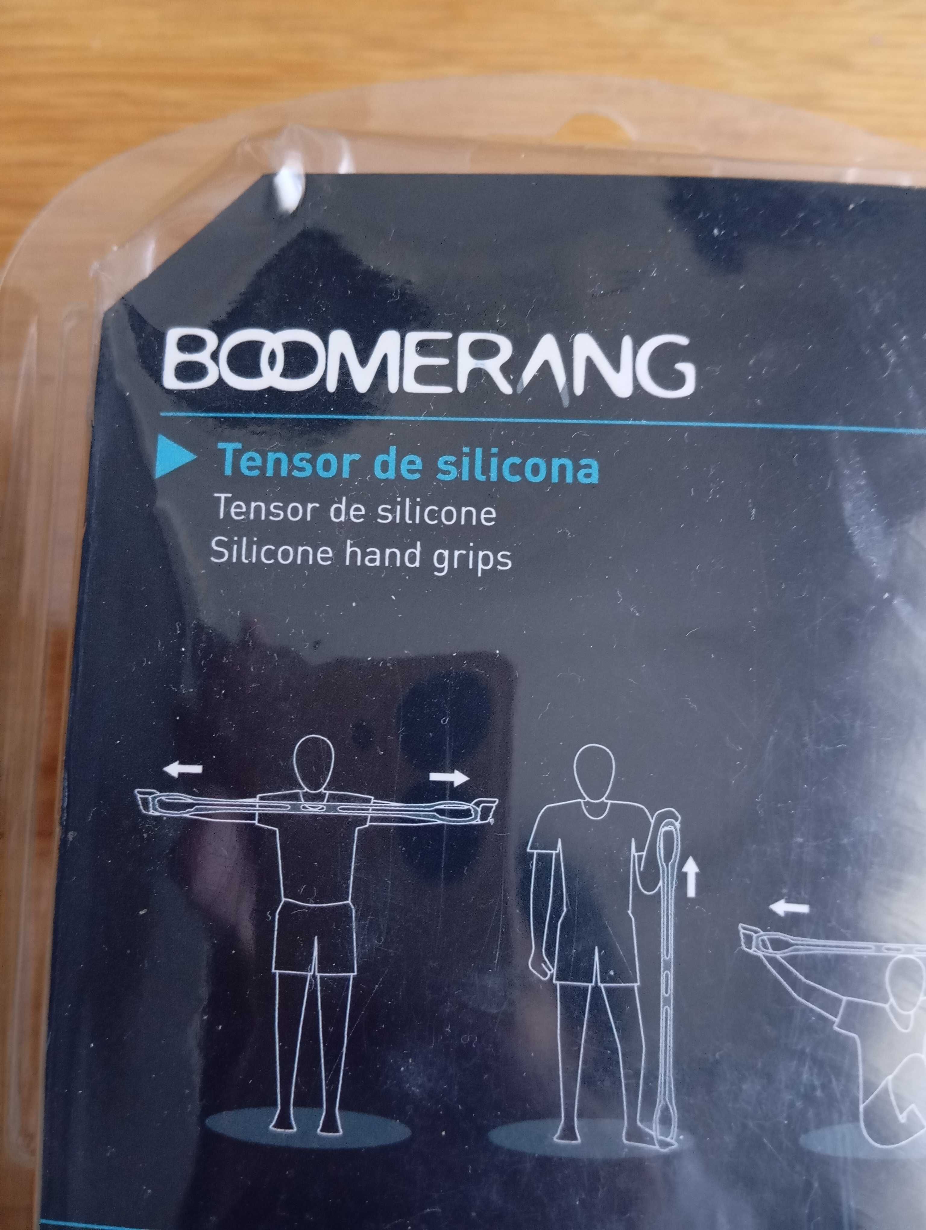 Elástico tensor de silicone