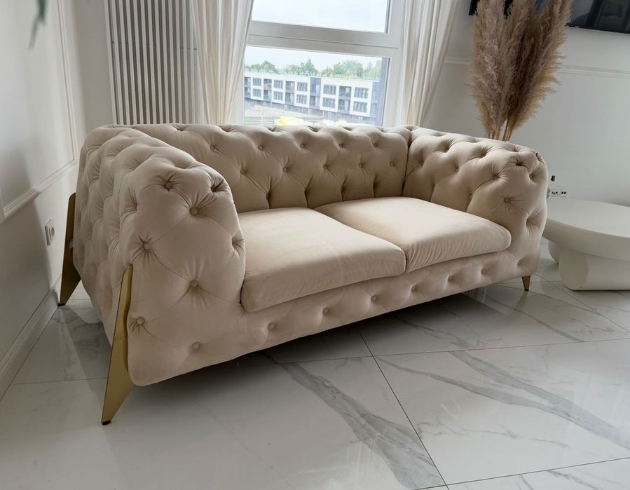 Sofa kanapa  2 osobowa chesterfield