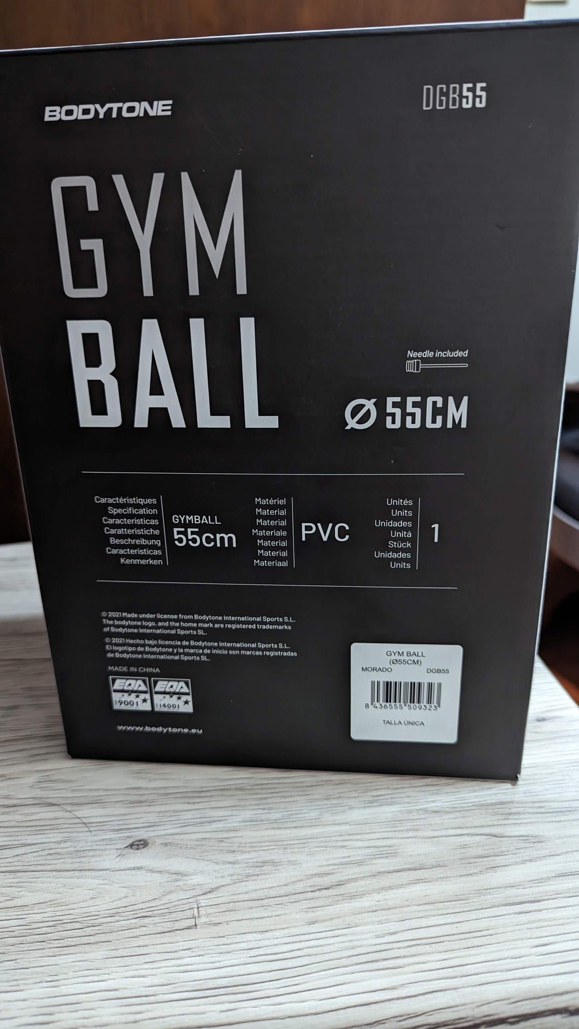 Gym ball 55cm (Bola Pilates Bodytone)