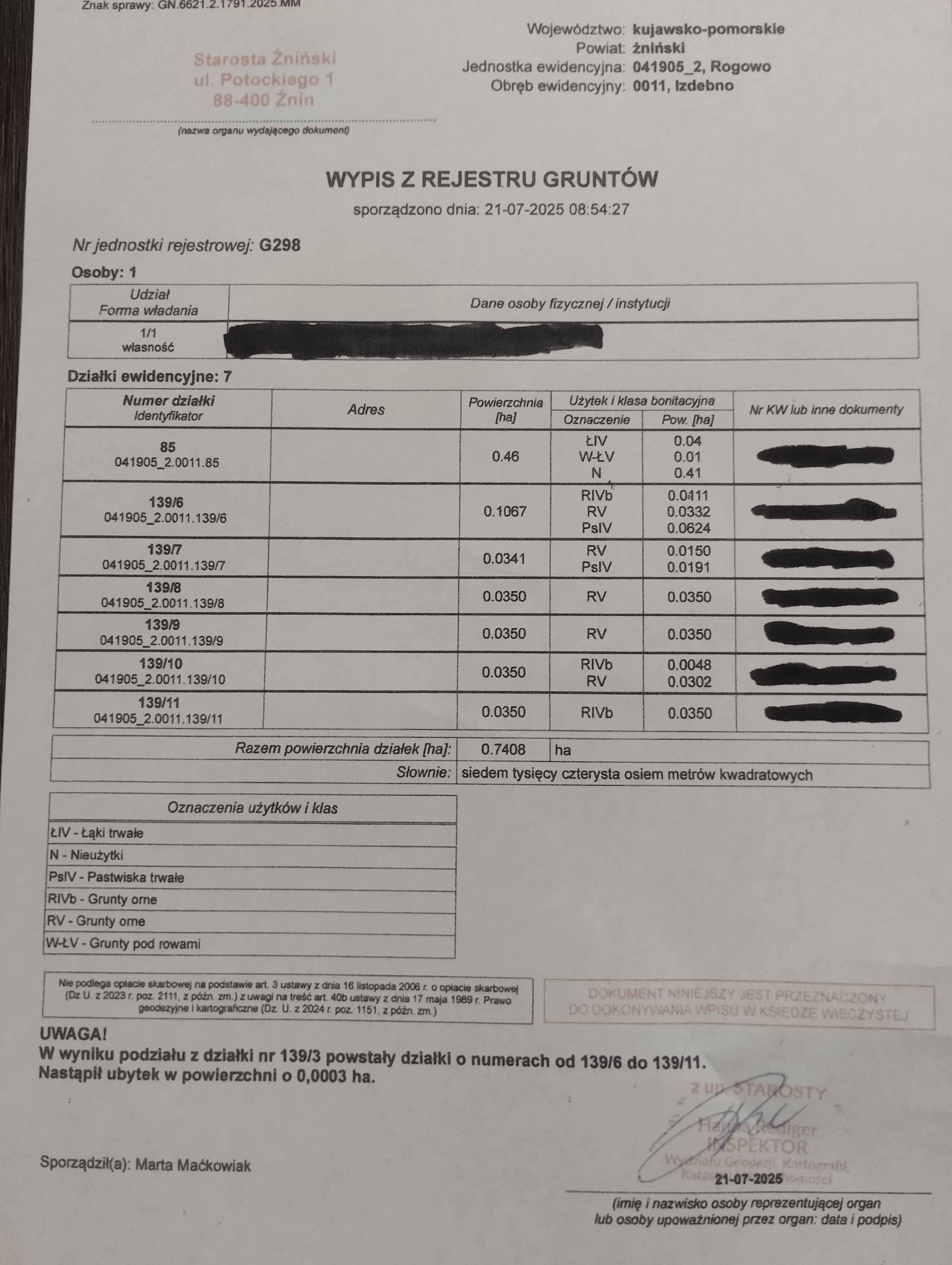 Działka z dostępem do linii brzegowej jeziora Wolskiego w Izdebnie