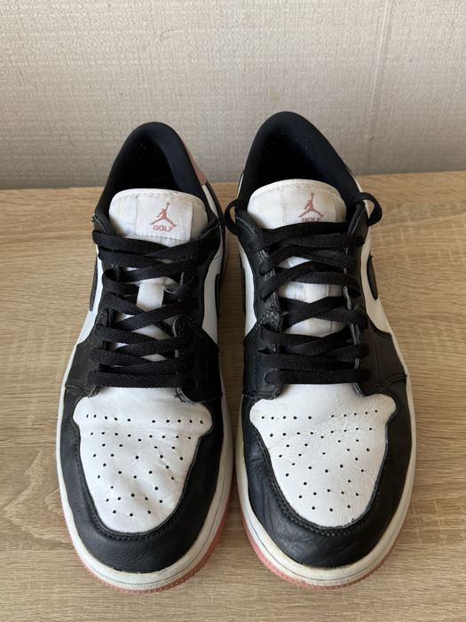 Найк еир аір джордан 1 nike air jordan 1 low pink 46 розм golf 12 uk д