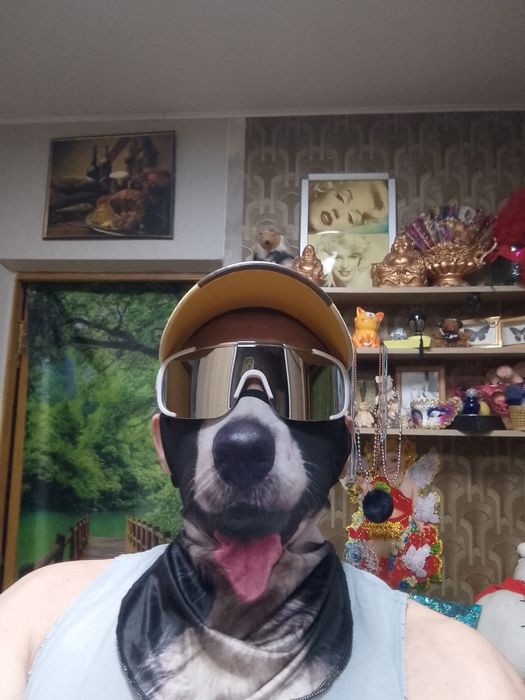 Шлем - маска скутера , электросамоката.