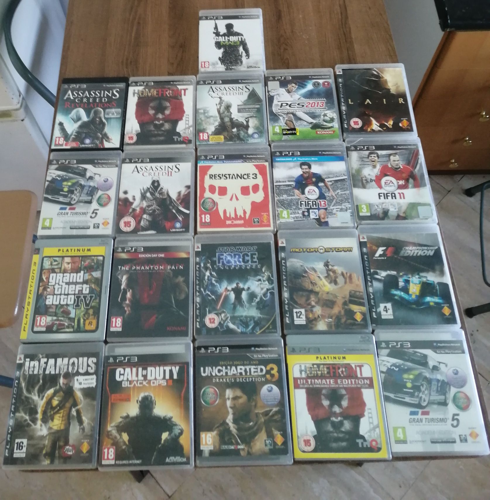 Jogos da Ps3 originais a partir de 2€