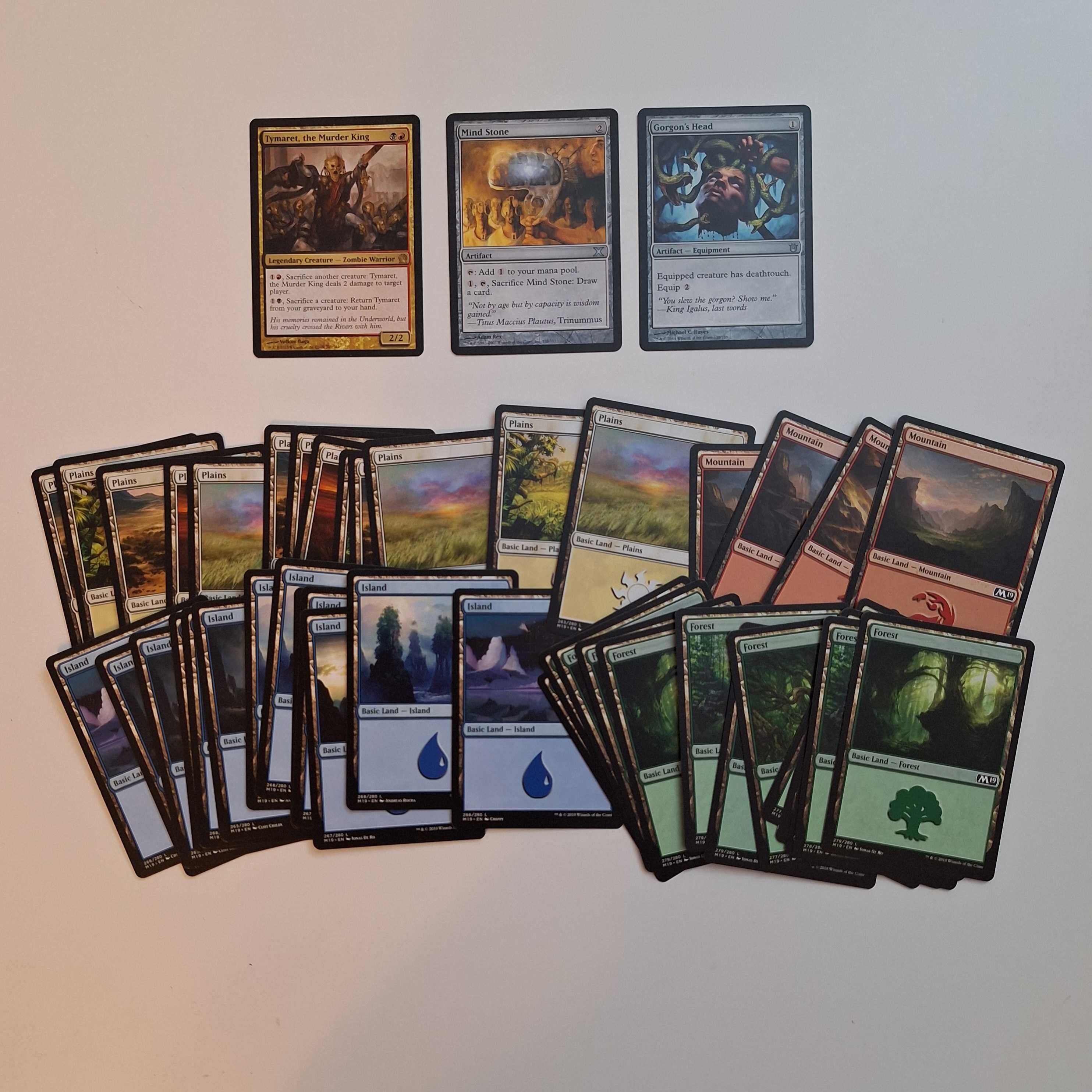 Zestaw: 102 karty + Basic Lands Magic: The Gathering MtG - najtaniej